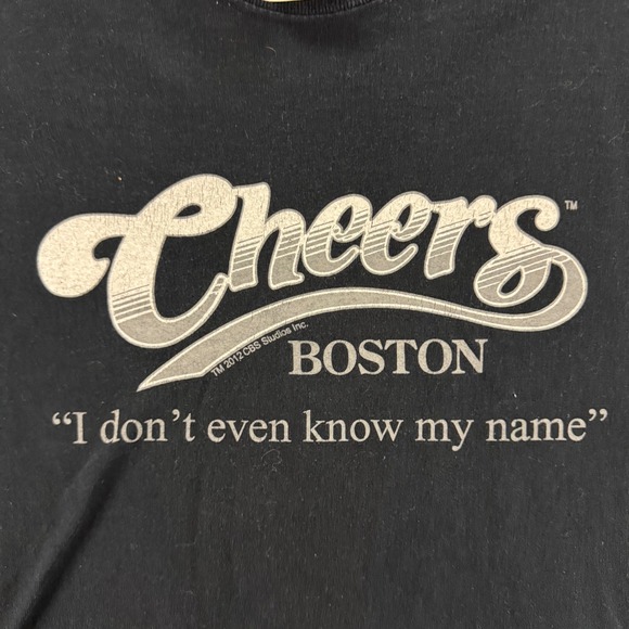 Cheers Boston T Shirt I dont even know‎ my name TV Show Licensed Gildan Size M - Picture 3 of 9